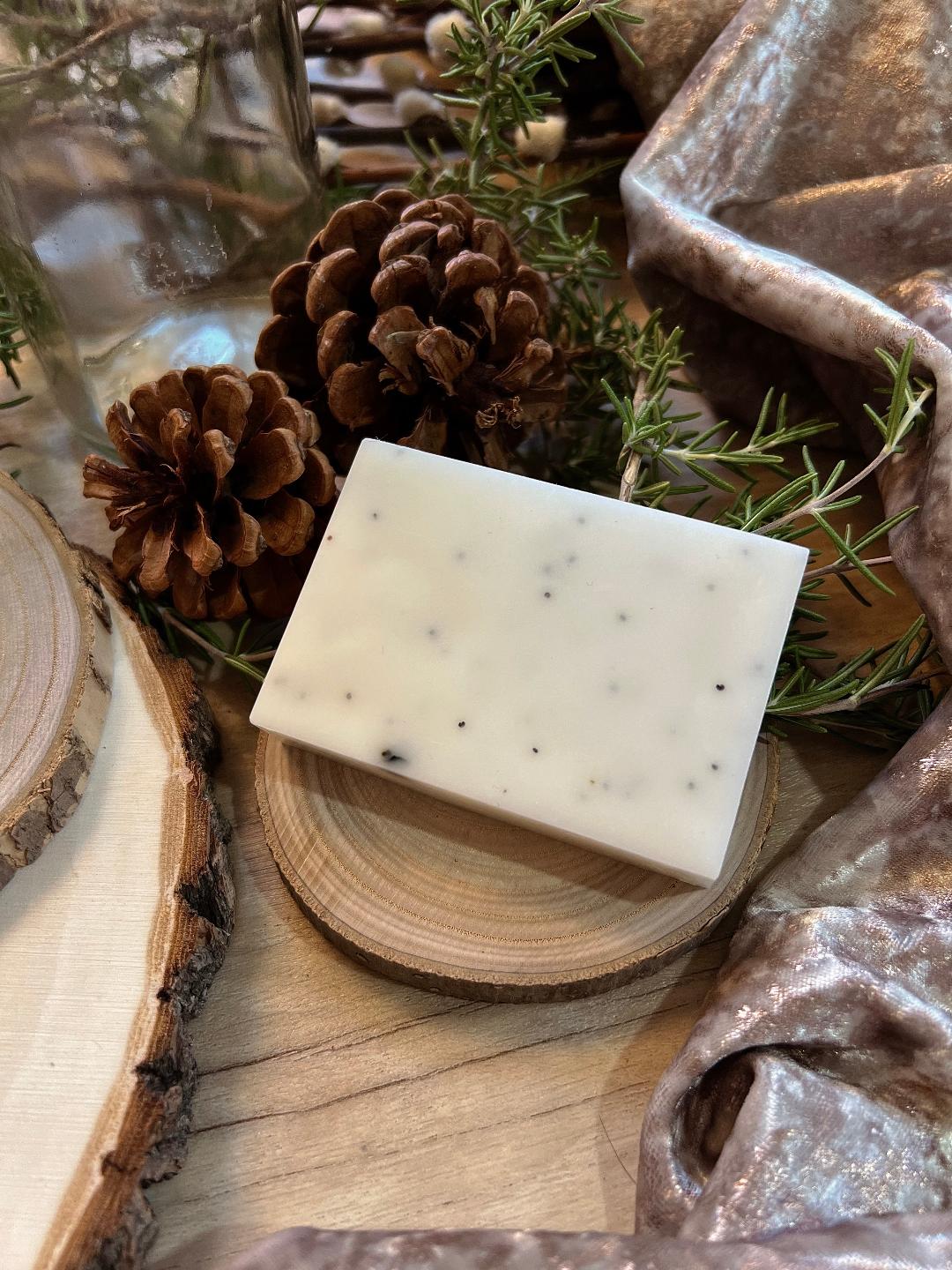 Goat's Milk Soap with Elderberry & Poppy Seed