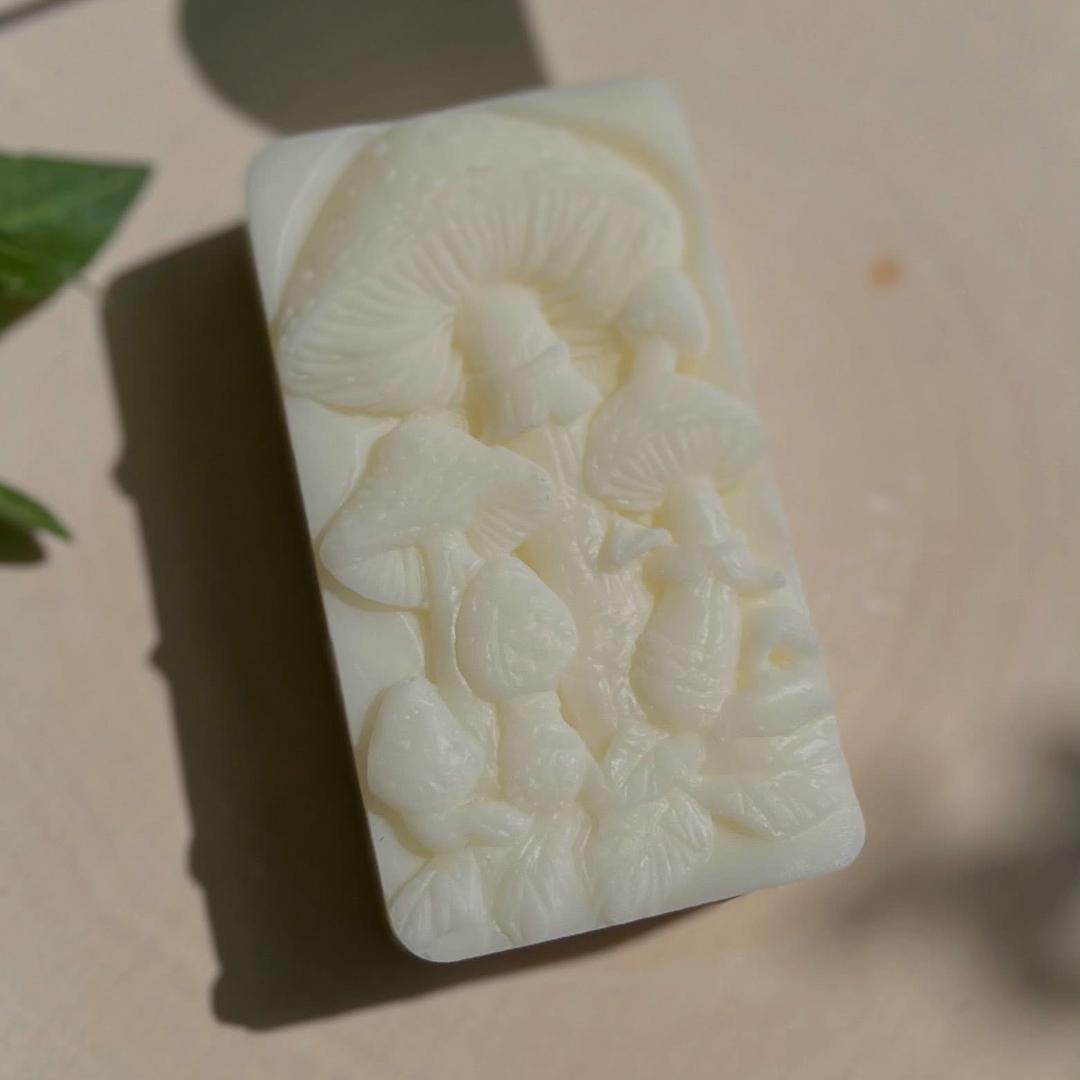 Goats Milk Decorative Mushroom Bar